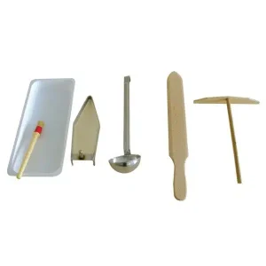 Kit d&rsquo;étalement 6 pièces pour crêpière