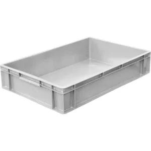 Bac gerbable en polypropylène blanc