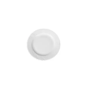 Assiette plate Porcelaine blanche D 16 cm