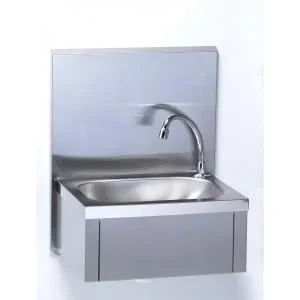 Lave-mains GC avec dosseret L 440 x l 335 x H 540 mm