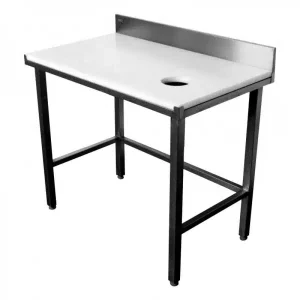 Combiné de préparation poisson, TVO sans bac de rinçage ni tiroir GN1/1, P 600 mm