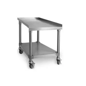 Supports en inox pour plaques grillades largeur 610 mm