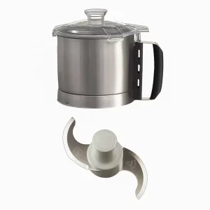 Accessoire cutter (cuve, couvercle, couteau) pour combiné Cutter & Coupe-légume modèles R 401 / R 402 / R 402 V.V.