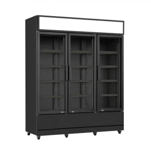 Armoire à boisson 3 portes battantes vitrées 1386 canettes slim 1208 L