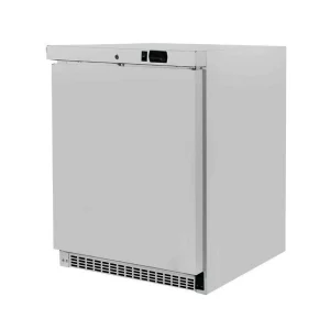Armoire réfrigérée positive blanche avec porte pleine 120 L