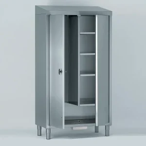 Armoires pour produits d’entretien et balais 2 portes