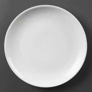Assiette plate ronde en porcelaine Ø 280 mm lot de 6