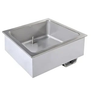 Bain-marie DROP-IN 2 x GN1/1 chaud à sec ventilateur assisté – panneau de commande intégré