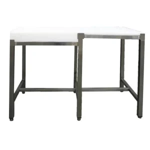 Combiné bois poly professionnel central P 500 mm inox AISI 304