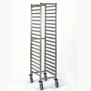 Chariot à glissière gastronorme acier inoxydable H 1785 mm