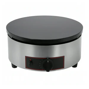Crêpière à gaz en inox 3 kW – Performance et Économie pour les Chefs