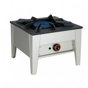 Cuisinière à gaz ligne 600 modèle Monolume 600 1 brûleur – Parfaite pour les cuisines commerciales