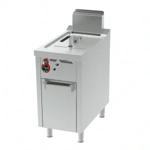 Friteuse à gaz, 12 L, série 750, sur placard – Idéale pour une Cuisine Professionnelle et Savoureuse