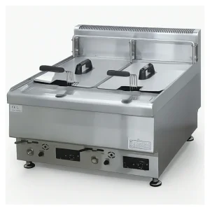 Friteuse à gaz à poser 2 x 10 L TOP 650 – Performance et Efficacité pour les Restaurants