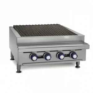 Grill Charcoal à gaz pour comptoir largeur 610 mm – Idéal pour des Barbecues Savoureux et Conviviaux