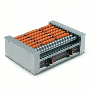 Grill saucisses rotatif pour 18 hot-dogs – Idéal pour des Repas Rapides et Festifs