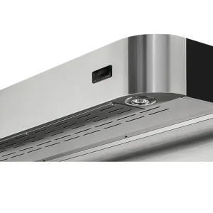 Hotte pour fours VISIOME façade en acier inoxydable et corps prépeint KSQ 4