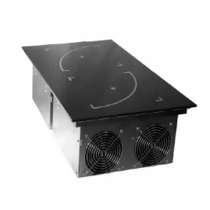 Plaque induction vitrocéramique encastrable Gamme 900 2 foyers – Générateur intégré, 5 000 W + 3 500 W