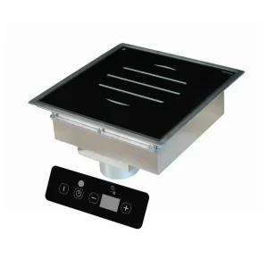 Kit intégrable induction mono foyer GL 3000 DIR – Vitrocéramique 340 × 340 mm