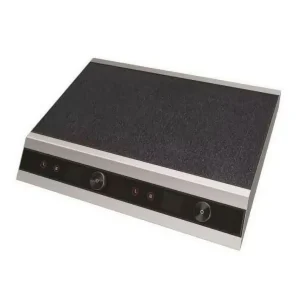 Plaque à induction double à poser avec foyers cote à cote – 2 x 1,7kW