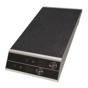 Plaque à induction double à poser – Foyers avant arrière 2 x 1.7kW