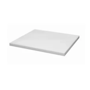 Plaque de découpe poly L 3800 x P 130 x H 25 mm blanche sur mesure