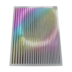 3D Silicone Stickers – Rainbow