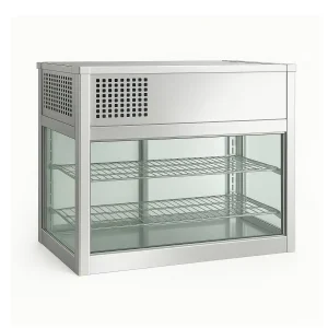 Vitrine panoramique 100 L, version à poser sur comptoir