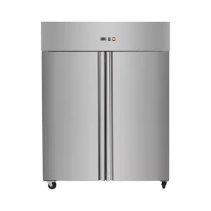 Armoire réfrigérée négative, acier inoxydable, -18 – 22 °C, 1333 L, 2 portes
