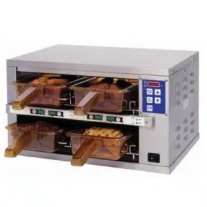 Coffre de maintien chaud – 2 niveaux – 4 bacs