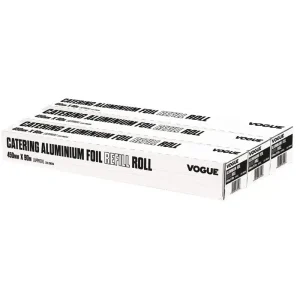 3 rouleaux de papier aluminium pour distributeur Wrap450 L 90 mètres