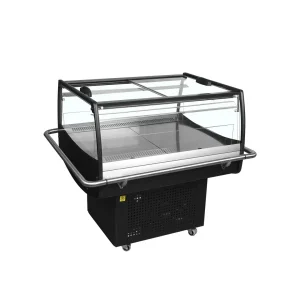 Îlot réfrigéré positif -1 à +5 °C noir L 900 x P 845 x H 971 mm