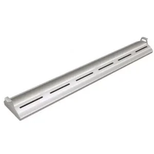 Rampe chauffante arrondie en profile d&rsquo;aluminium avec eclairage LED – L1676mm