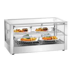 Vitrine chauffante – L 700 x P 440 x H 370 mm
