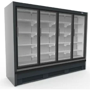 Vitrine murale d&rsquo;exposition négative réfrigérée L1 portes battantes L 1875 mm